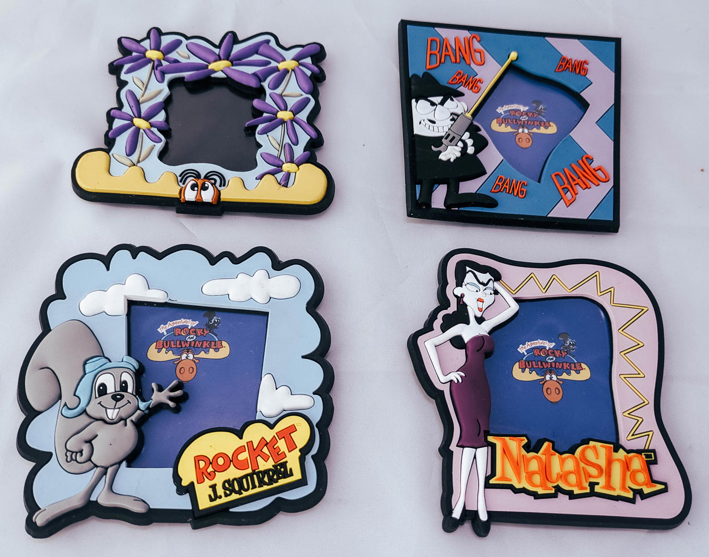 The Adventures of Rocky and Bullwinkle Photo Frames and CD Pouch Set