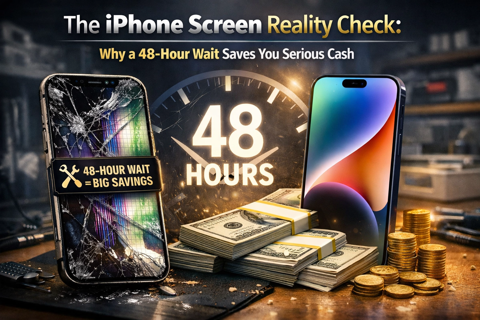 The iPhone Screen Reality Check: Why a 48-Hour Wait Saves You Serious Cash
