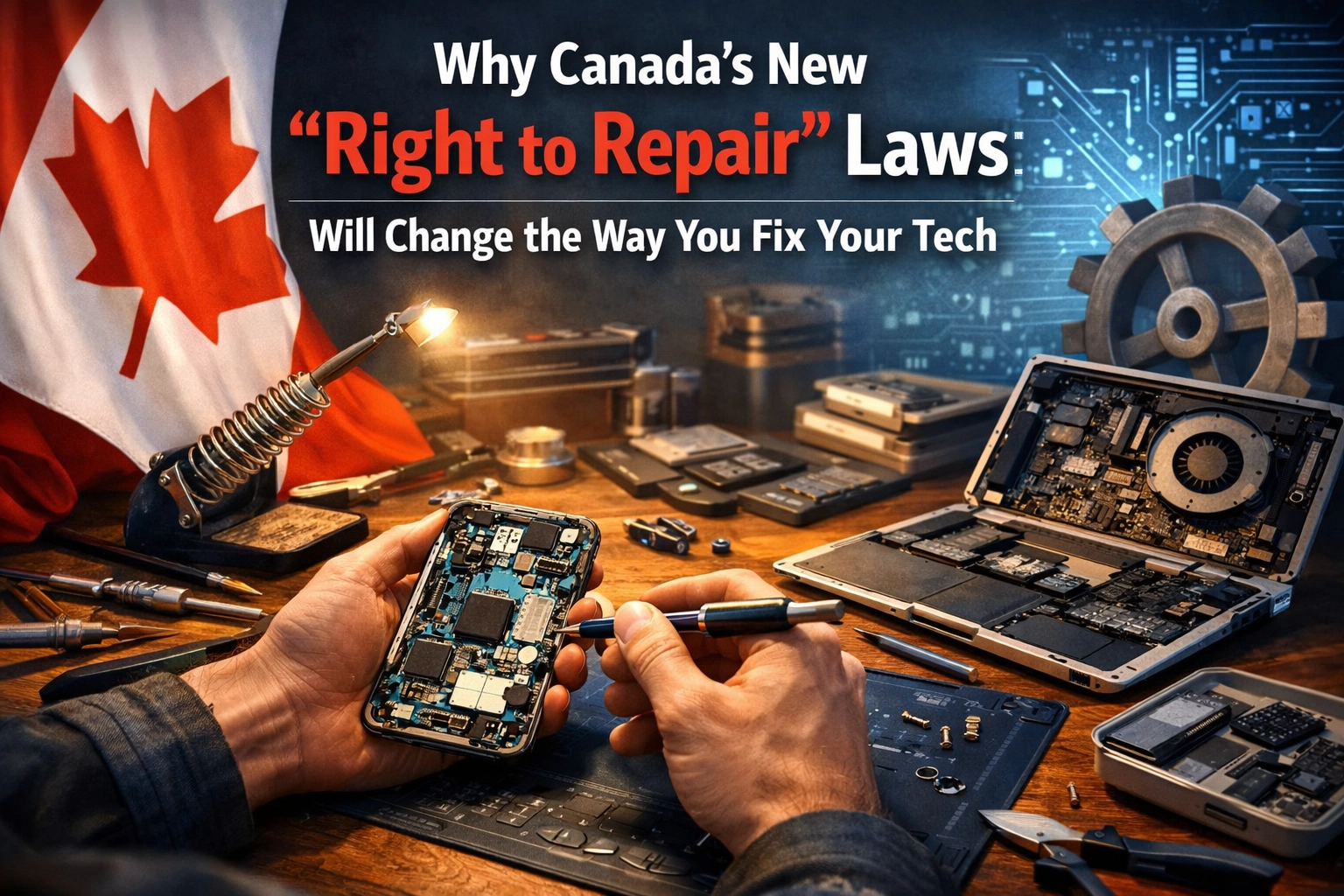 Why Canada’s New “Right to Repair” Laws Will Change the Way You Fix Your Tech