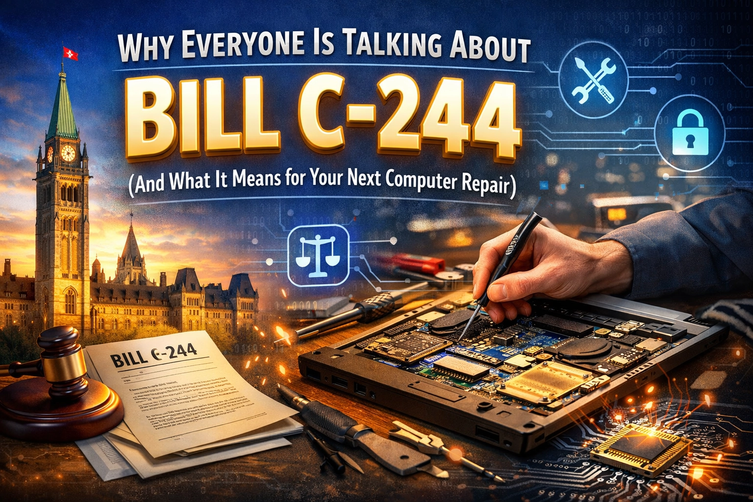 Bill C-244 & The Right to Repair: What It Means for Your Tech | Second Wind