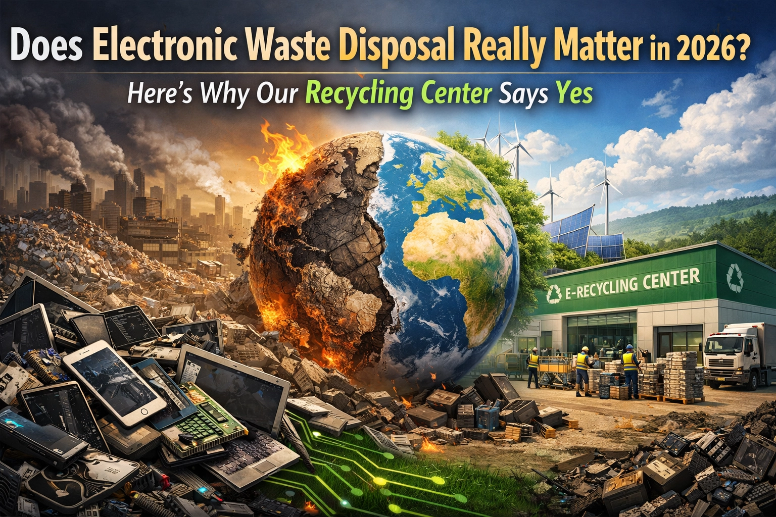 Does Electronic Waste Disposal Really Matter in 2026? Here’s Why Our Recycling Center Says Yes
