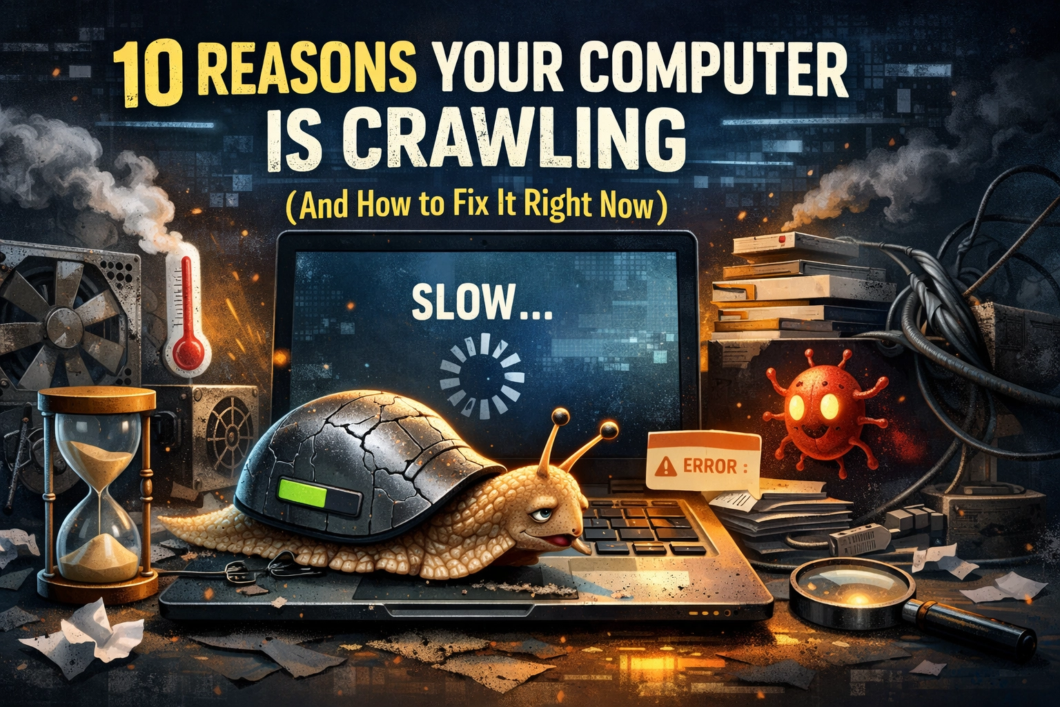 10 Reasons Your Computer Is Crawling (And How to Fix It Right Now)