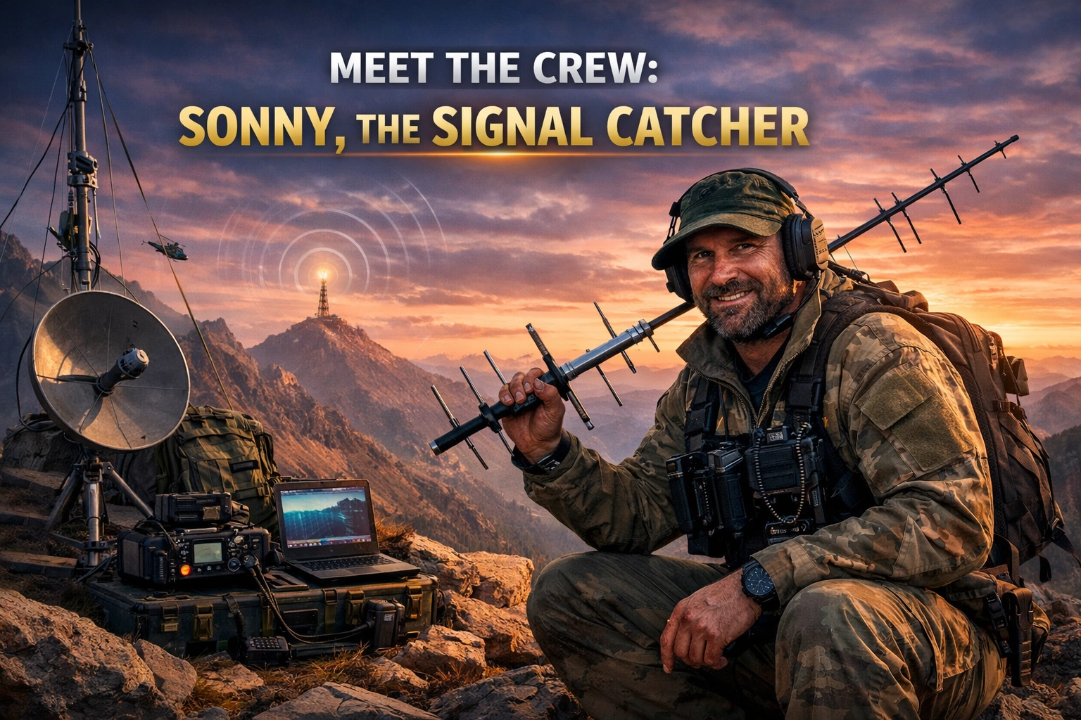 Meet the Crew: Sonny, the Signal Catcher