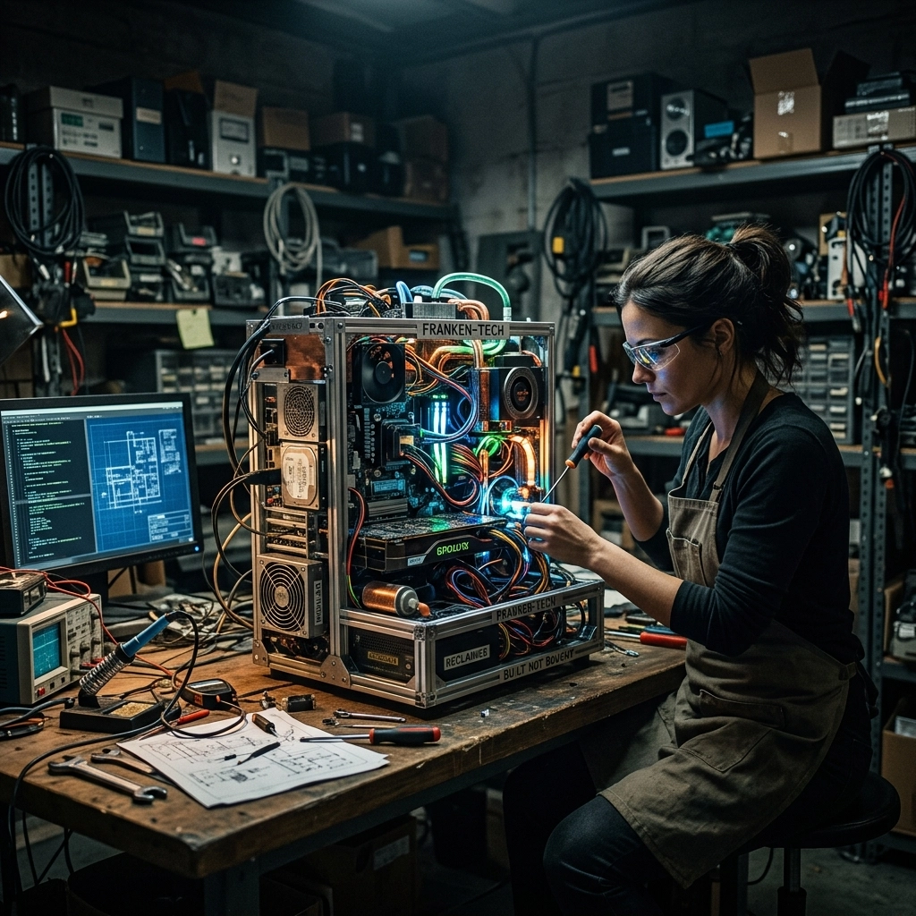 Franken-Tech: Why Buying “New” is a Scam (and How We Build Monsters Instead)
