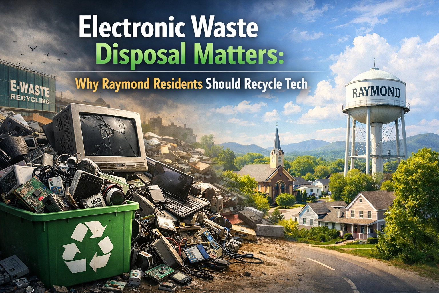 Electronic Waste Disposal Matters: Why Raymond Residents Should Recycle Tech