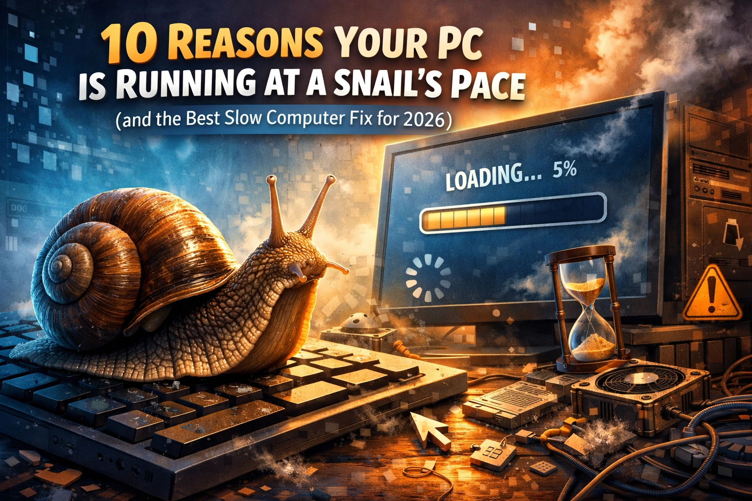 10 Reasons Your PC is Running at a Snail’s Pace (and the Best Slow Computer Fix for 2026)