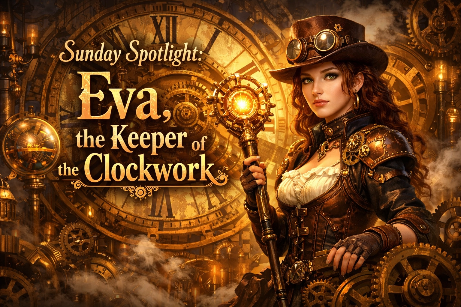 Sunday Spotlight: Eva, the Keeper of the Clockwork