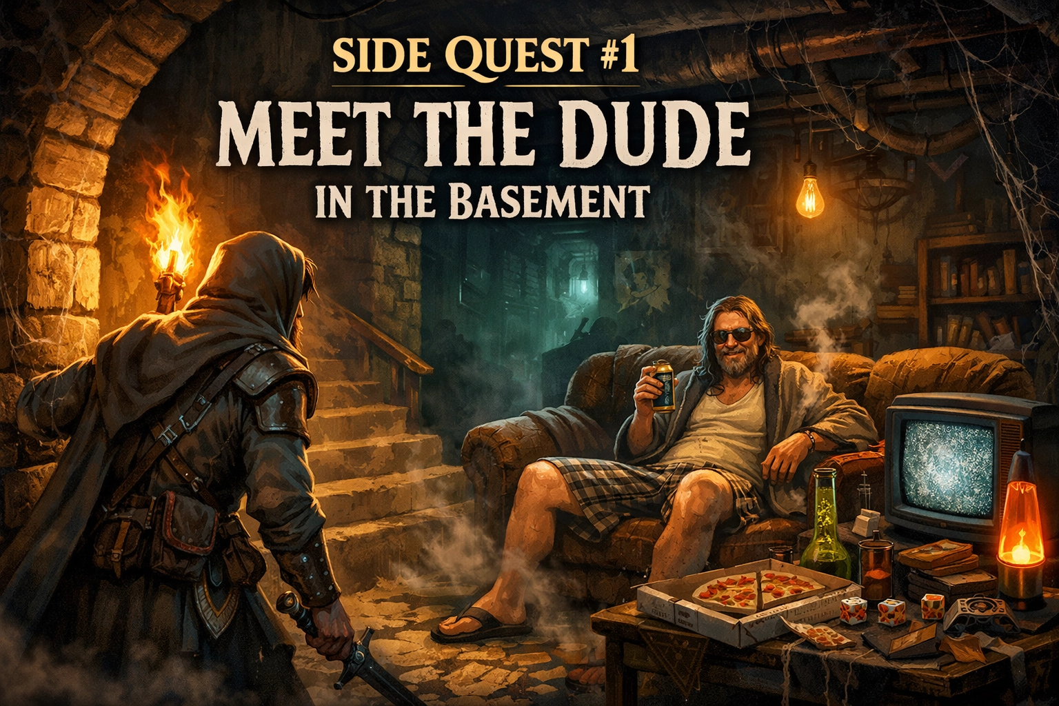 Side Quest #1: Meet the Dude in the Basement