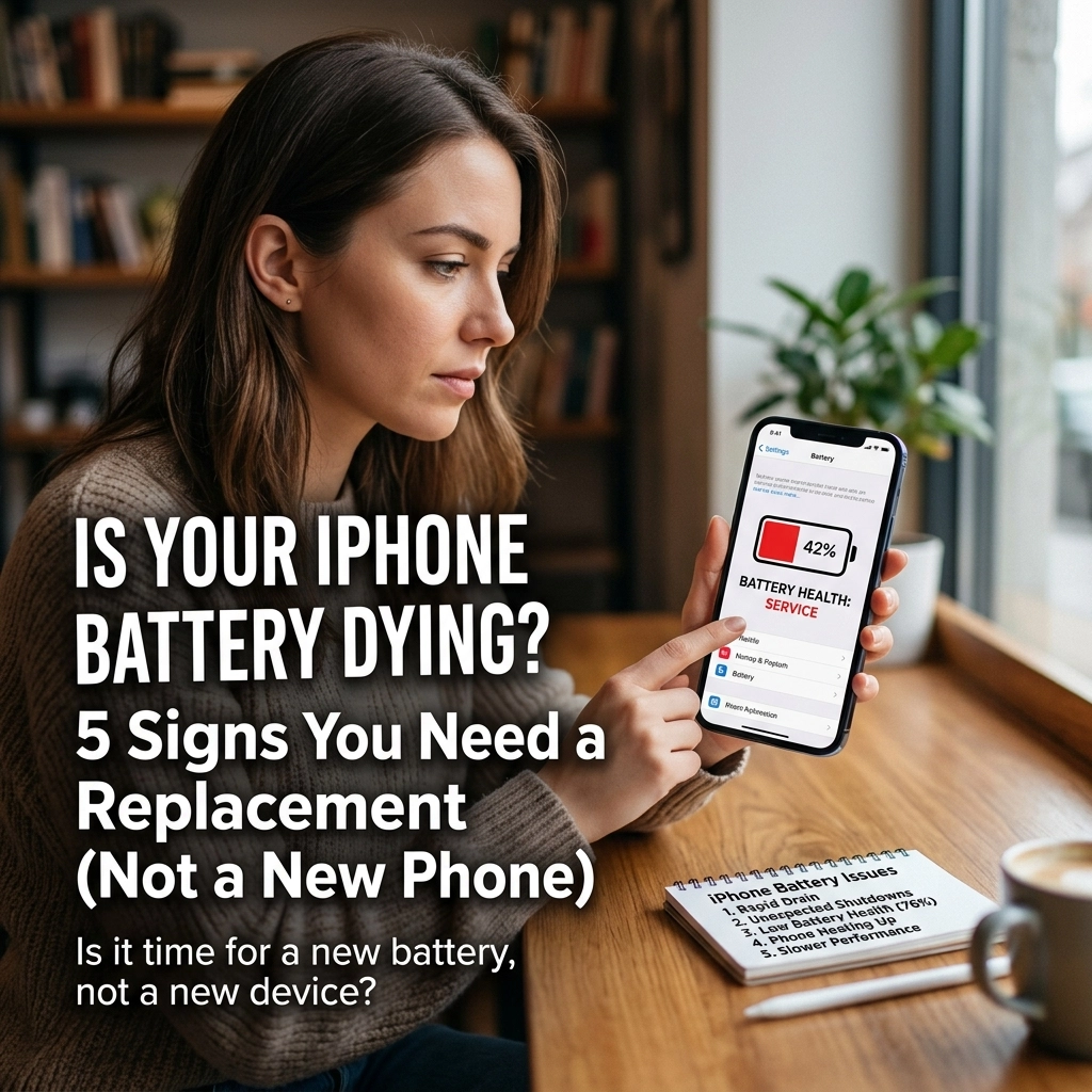 Is Your iPhone Battery Dying? 5 Signs You Need a Replacement (Not a New Phone)