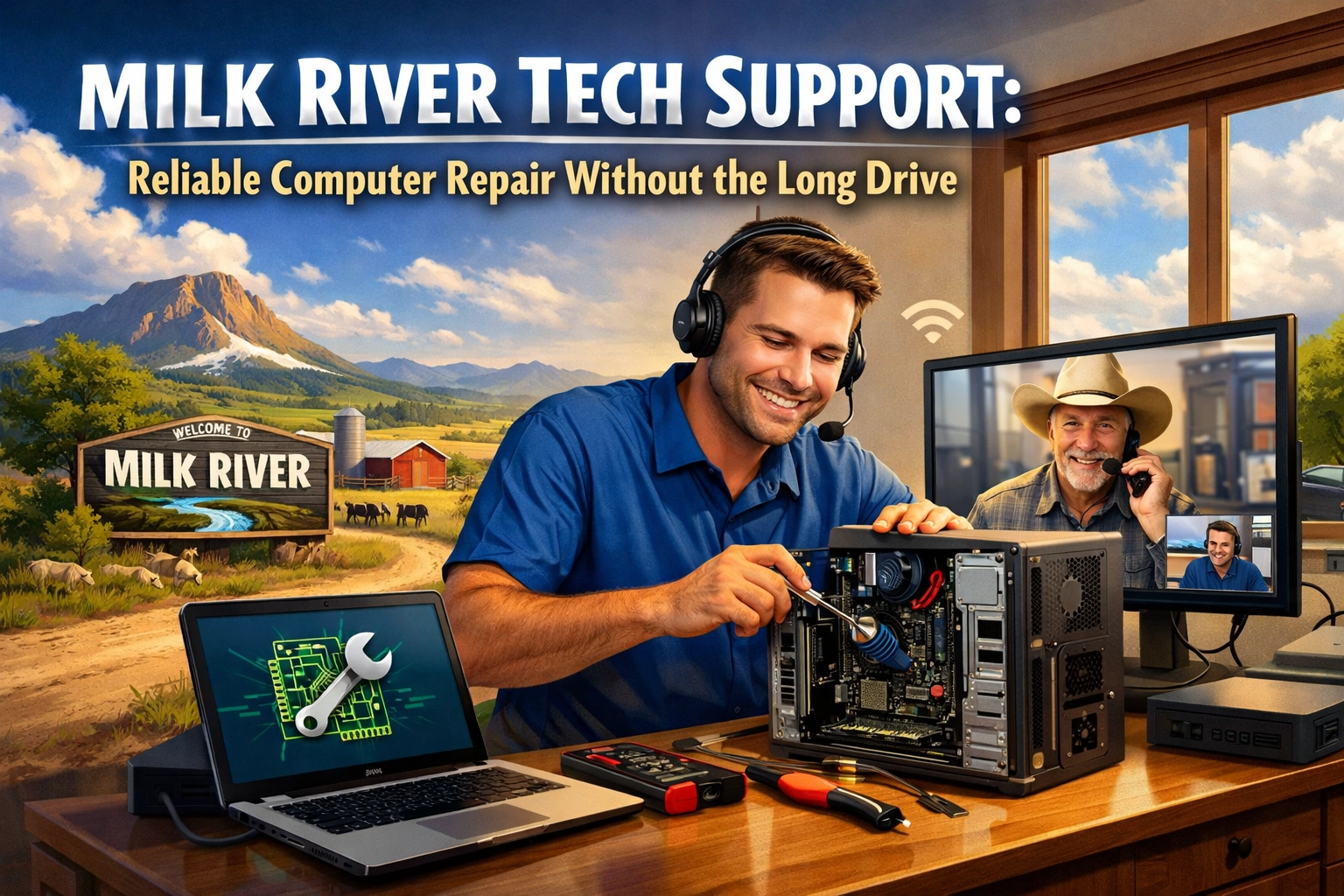 Milk River Tech Support: Reliable Computer Repair Without the Long Drive