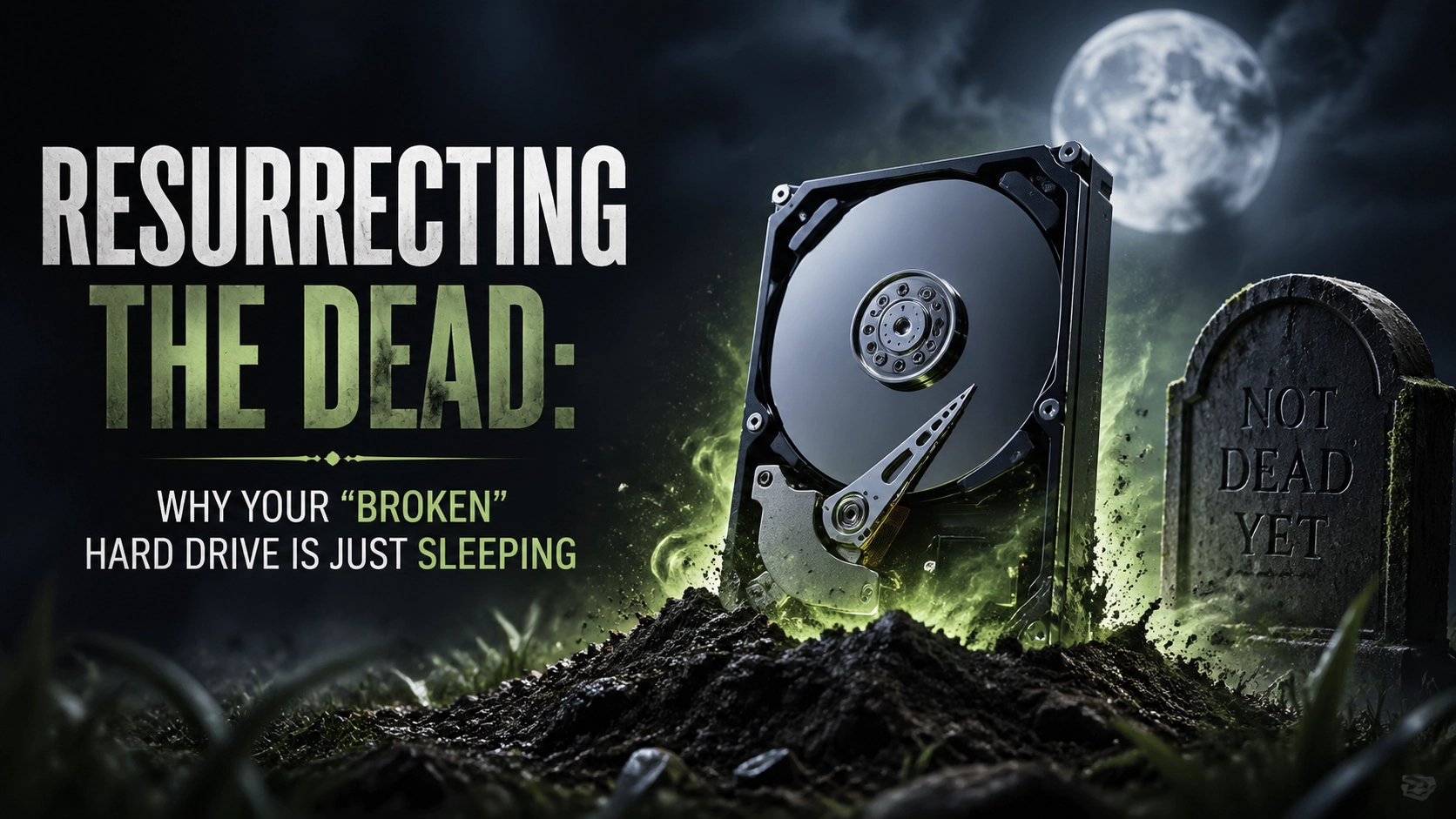 Resurrecting the Dead: Why Your “Broken” Hard Drive is Just Sleeping