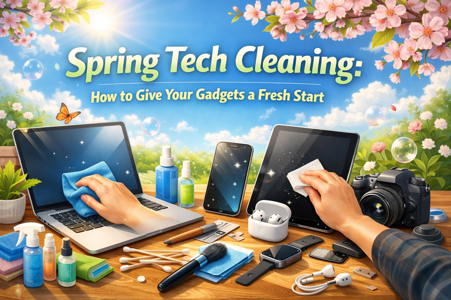 Spring Tech Cleaning: How to Give Your Gadgets a Fresh Start