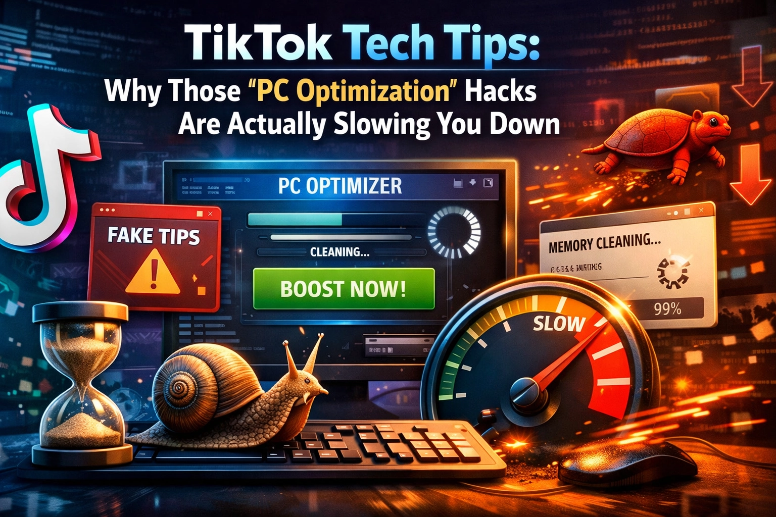 TikTok Tech Tips: Why Those ‘PC Optimization’ Hacks Are Actually Slowing You Down