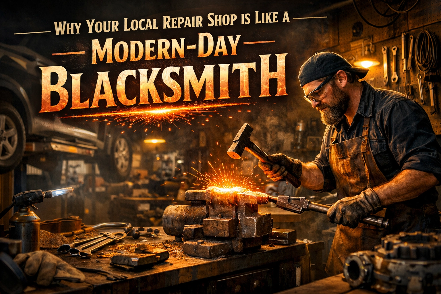 Why Your Local Repair Shop is Like a Modern-Day Blacksmith