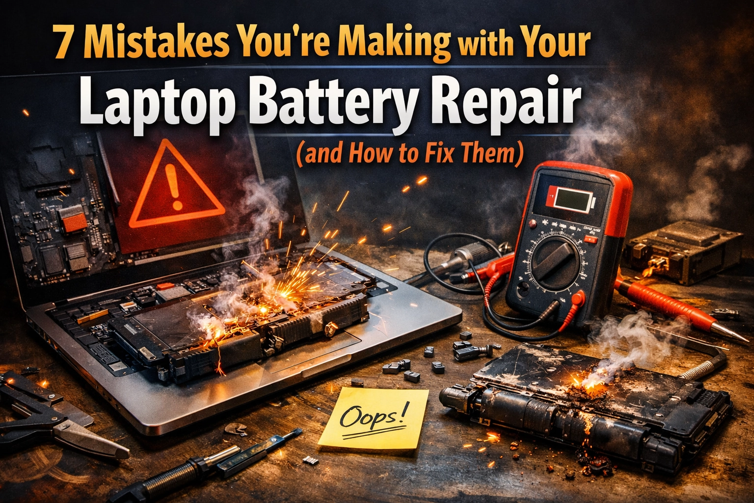 7 Mistakes You’re Making with Your Laptop Battery Repair (and How to Fix Them)